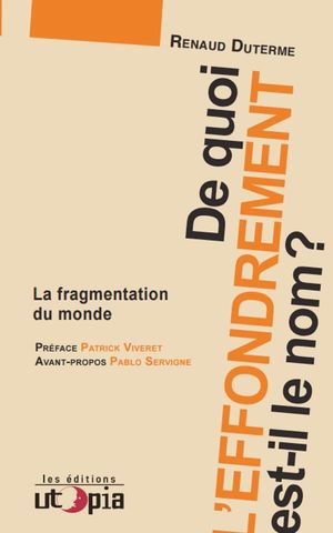 De quoi l’effondrement est-il le nom ? La fragmentation du monde